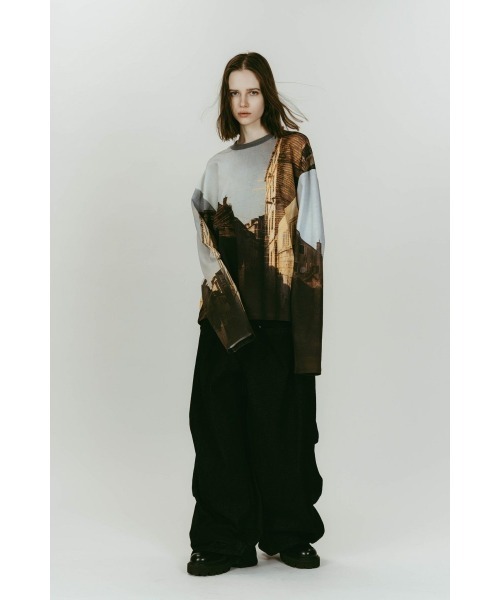 Knuth Marf（クヌースマーフ）の「scenery print long sleeve tee（Tシャツ/カットソー・レディース・その他1/その他2・FREE）」の21枚目の写真