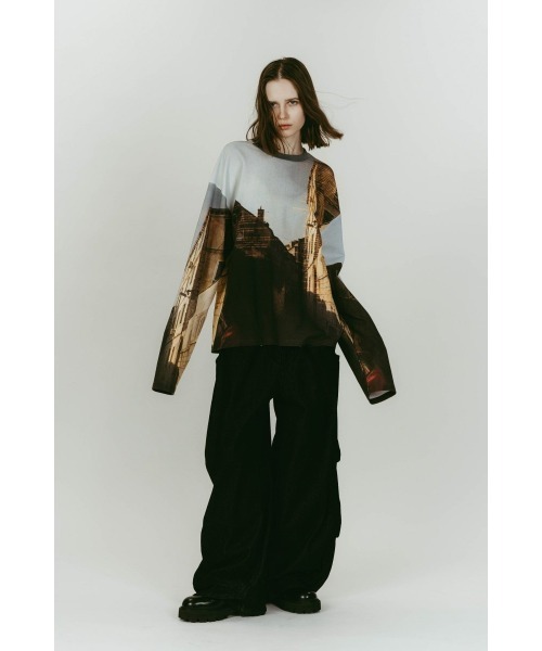 Knuth Marf（クヌースマーフ）の「scenery print long sleeve tee（Tシャツ/カットソー・レディース・その他1/その他2・FREE）」の22枚目の写真