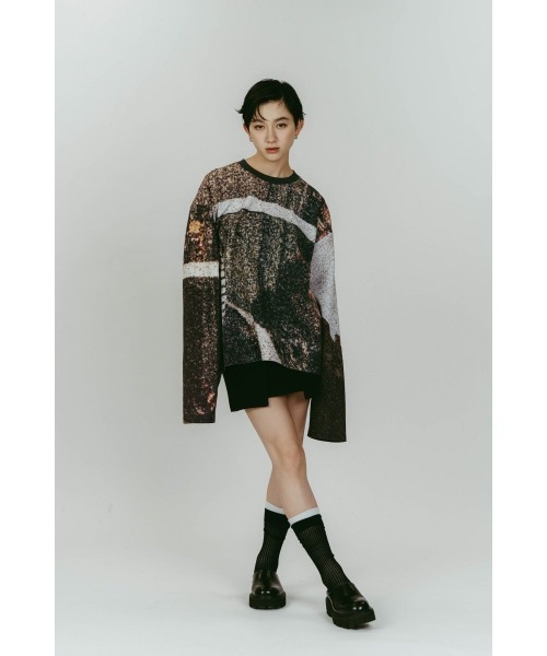 Knuth Marf（クヌースマーフ）の「scenery print long sleeve tee（Tシャツ/カットソー・レディース・その他1/その他2・FREE）」の7枚目の写真