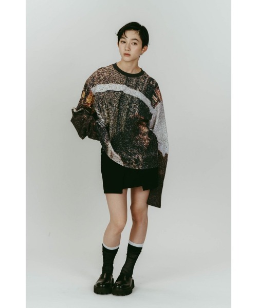 Knuth Marf（クヌースマーフ）の「scenery print long sleeve tee（Tシャツ/カットソー・レディース・その他1/その他2・FREE）」の8枚目の写真