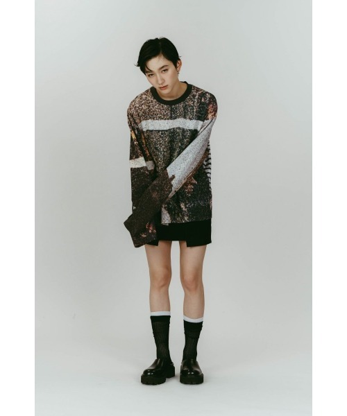 Knuth Marf（クヌースマーフ）の「scenery print long sleeve tee（Tシャツ/カットソー・レディース・その他1/その他2・FREE）」の11枚目の写真
