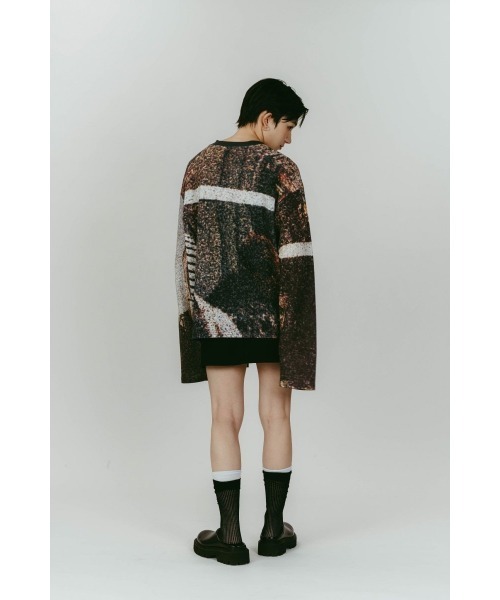 Knuth Marf（クヌースマーフ）の「scenery print long sleeve tee（Tシャツ/カットソー・レディース・その他1/その他2・FREE）」の12枚目の写真