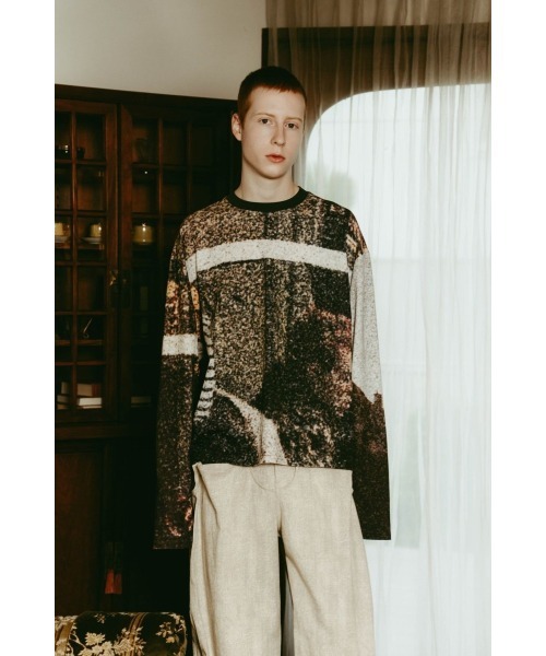 Knuth Marf（クヌースマーフ）の「scenery print long sleeve tee（Tシャツ/カットソー・レディース・その他1/その他2・FREE）」の17枚目の写真