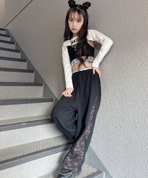 RandS（ランズ）の「ブロード切替スウェットパンツ（スウェットパンツ）」