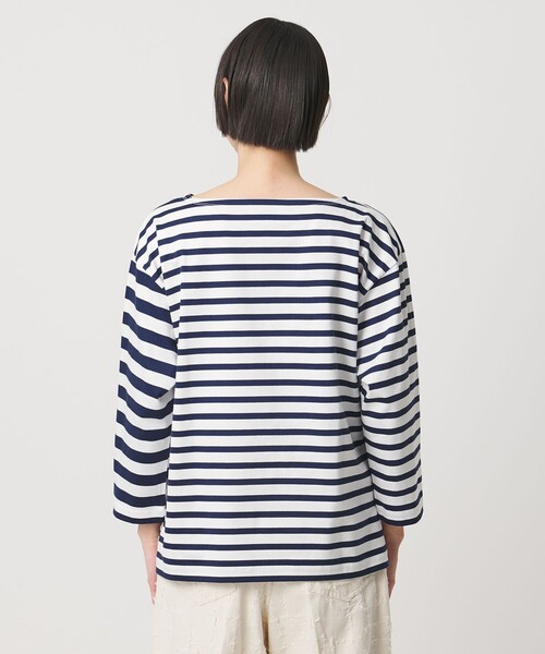 UNITED ARROWS(ユナイテッドアローズ)の「8分袖 イレギュラー ボーダー カットソー(Tシャツ/カットソー・レディース・その他1/その他2・FREE)」の10枚目の写真