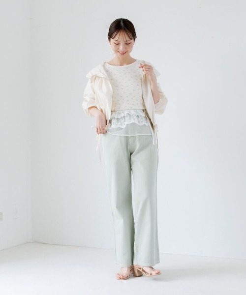 flower（フラワー）の「プチラップスカート（スカート・レディース・ホワイト・FREE）」の13枚目の写真