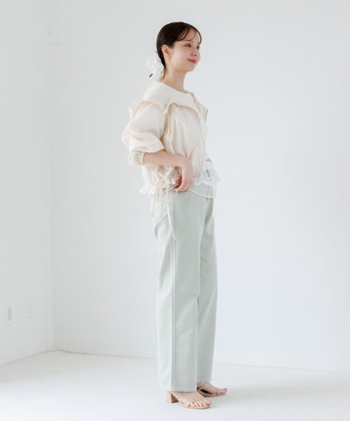 flower（フラワー）の「プチラップスカート（スカート・レディース・ホワイト・FREE）」の14枚目の写真