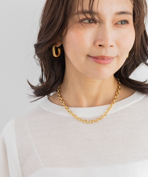 BARNYARDSTORM（バンヤードストーム）の「BARNYARDSTORM / ツイストマンテルチェーンネックレス（ネックレス・レディース・その他1/その他2・FREE）」の4枚目の写真