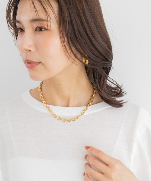 BARNYARDSTORM（バンヤードストーム）の「BARNYARDSTORM / ツイストマンテルチェーンネックレス（ネックレス・レディース・その他1/その他2・FREE）」の5枚目の写真