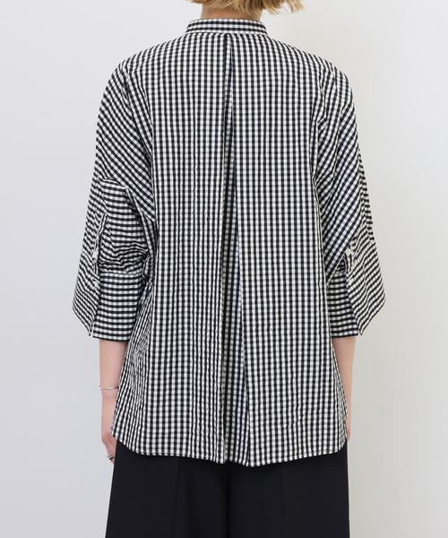 JOURNAL STANDARD LUXE（ジャーナルスタンダード　ラックス）の「C/Cu ドルマンシャツ（シャツ/ブラウス・レディース・サックスブルー/ブラック/ブラック系その他・FREE）」の16枚目の写真