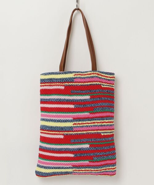 GAP（ギャップ）の「クロシェ トートバッグ（トートバッグ・レディース・マルチ/ナチュラル・ONE SIZE）」の2枚目の写真