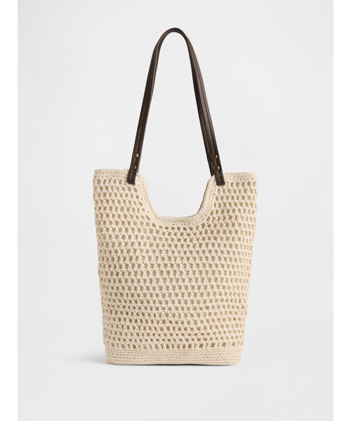 GAP（ギャップ）の「クロシェ トートバッグ（トートバッグ・レディース・マルチ/ナチュラル・ONE SIZE）」の3枚目の写真