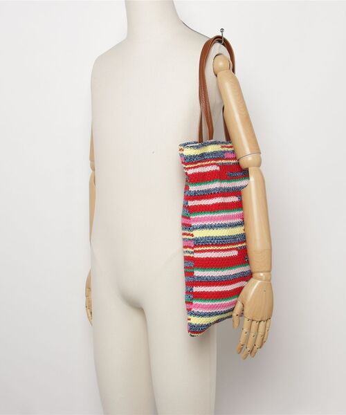 GAP（ギャップ）の「クロシェ トートバッグ（トートバッグ・レディース・マルチ/ナチュラル・ONE SIZE）」の5枚目の写真