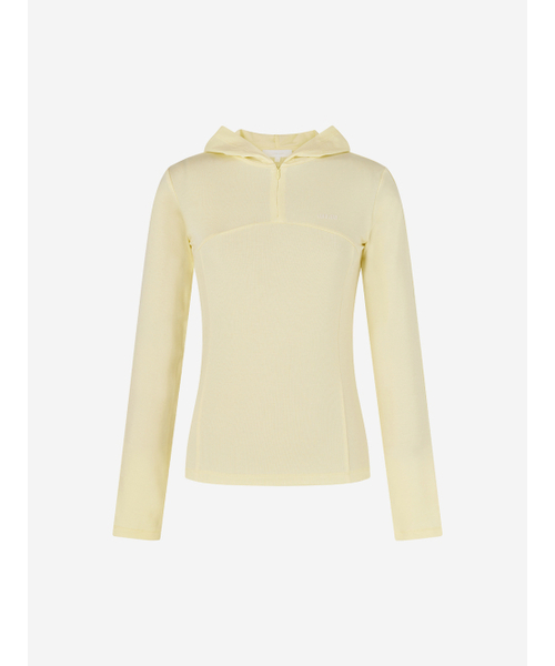 LORDLOAR(ロードロアル)の「シースルーフードパーカー YELLOW(Tシャツ/カットソー・レディース・その他・SMALL/MEDIUM/LARGE)」の4枚目の写真