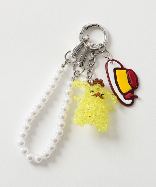Me%（ミィパーセント）の「【ポムポムプリン】ビーズキーチャーム　641553（その他雑貨・レディース・ブラウン/イエロー系その他/ブラック・FREE）」の9枚目の写真