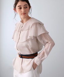 Jines | ラッフルフリルブラウス(シャツ/ブラウス)