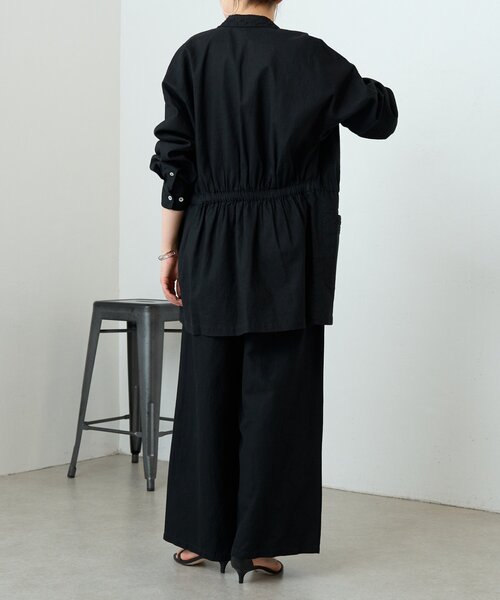 BEARDSLEY（ビアズリー）の「刺繍シャツジャケット（その他アウター・レディース・ホワイト/ブラック・FREE）」の7枚目の写真