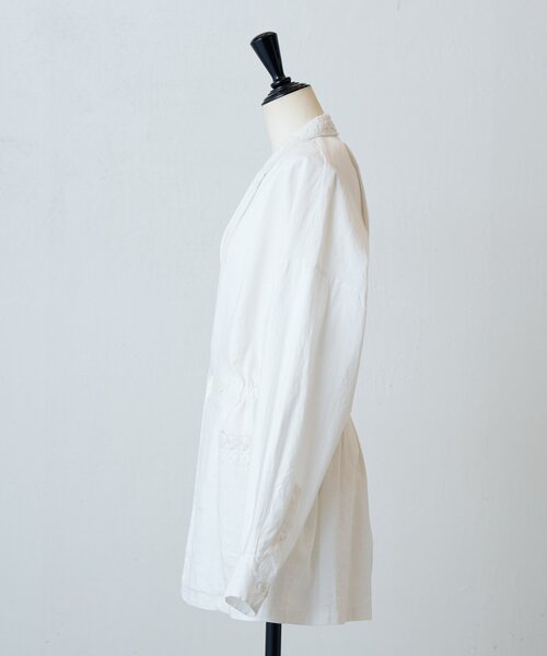 BEARDSLEY（ビアズリー）の「刺繍シャツジャケット（その他アウター・レディース・ホワイト/ブラック・FREE）」の14枚目の写真