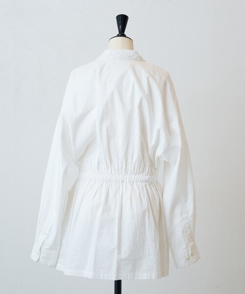 BEARDSLEY（ビアズリー）の「刺繍シャツジャケット（その他アウター・レディース・ホワイト/ブラック・FREE）」の15枚目の写真