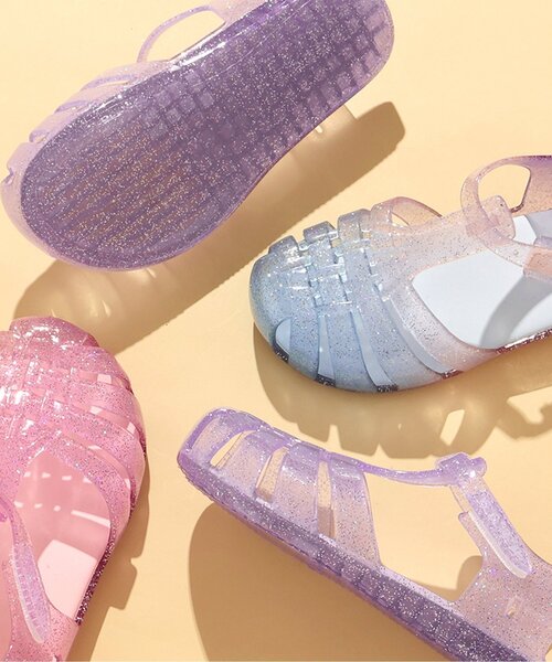 BREEZE（ブリーズ）の「ジェリーサンダル（サンダル・キッズ・ラベンダー/レインボー/ピンク・19/18/17/16/15 /14）」の20枚目の写真