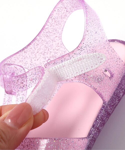 BREEZE（ブリーズ）の「ジェリーサンダル（サンダル・キッズ・ラベンダー/レインボー/ピンク・19/18/17/16/15 /14）」の4枚目の写真