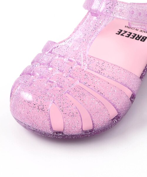 BREEZE（ブリーズ）の「ジェリーサンダル（サンダル・キッズ・ラベンダー/レインボー/ピンク・19/18/17/16/15 /14）」の5枚目の写真