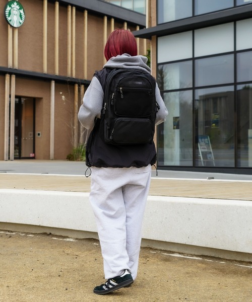 CONVERSE(コンバース)の「【CONVERSE/コンバース】3POCKET BACKPACK 3ポケットバックパック 容量約30L(バックパック/リュック・メンズ・ホワイト/ピンク/ブラック/サックスブルー・FREE)」の17枚目の写真