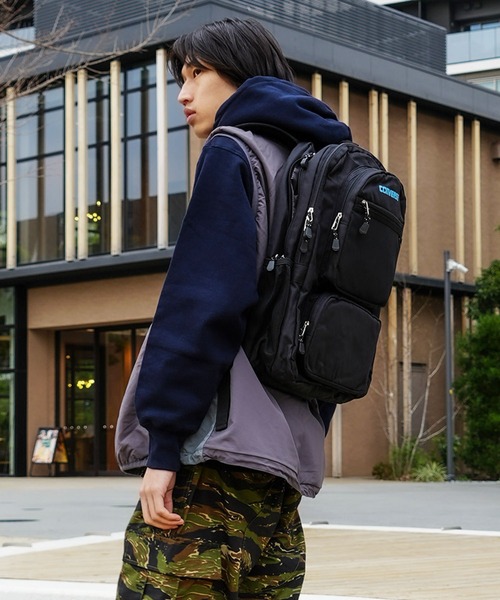 CONVERSE(コンバース)の「【CONVERSE/コンバース】3POCKET BACKPACK 3ポケットバックパック 容量約30L(バックパック/リュック・メンズ・ホワイト/ピンク/ブラック/サックスブルー・FREE)」の18枚目の写真