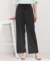 SHOO・LA・RUE | 【着丈選べる/セットアップ可/洗濯後しわになりにくい】イージーワイドパンツ(その他パンツ)