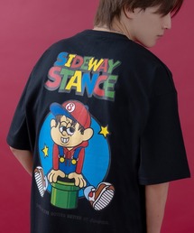 【SIDEWAYSTANCE】ゴートゥゲームエリア半袖Tシャツ 70467