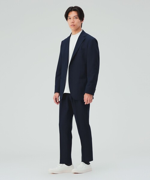 BEAMS HEART(ビームスハート)の「フィールドセンサー スラックス(セットアップ対応・吸水速乾・抗菌防臭)(スラックス・メンズ・チャコールグレー/ネイビー・SMALL/X-LARGE/LARGE/MEDIUM)」の11枚目の写真