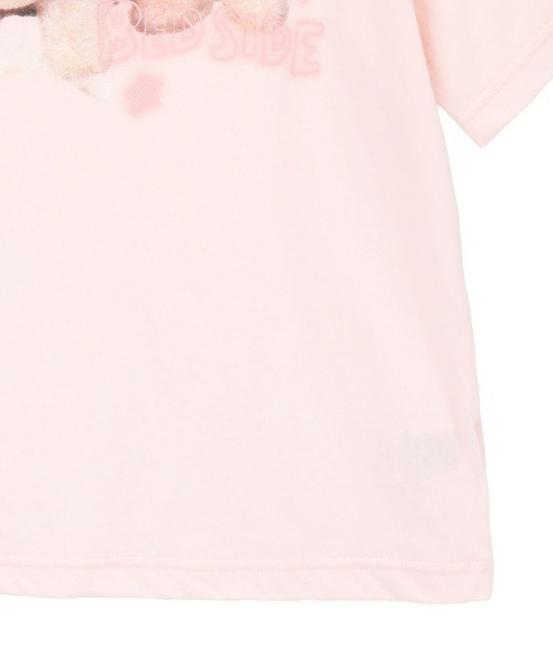 Candy Stripper(キャンディストリッパー)の「SLEEPY DOG Tシャツ(Tシャツ/カットソー・レディース・オフホワイト/ライトブルー/ピンク・M/L/XL)」の7枚目の写真