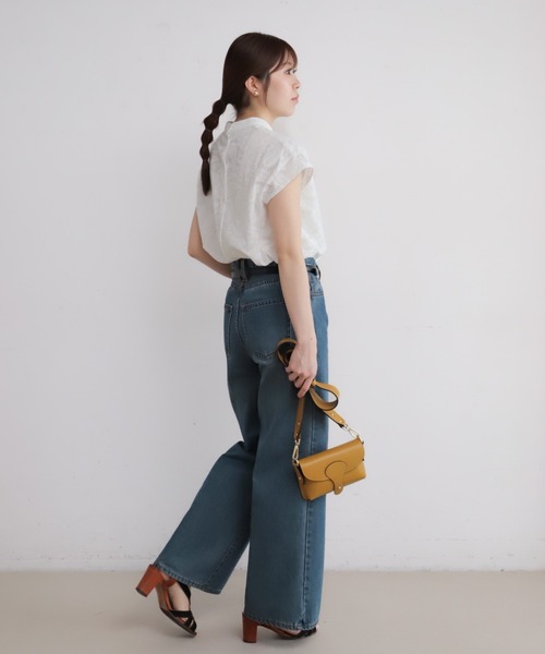 NOMBRE IMPAIR（ノンブルアンペール）の「薄手綿ペイズリー刺繍　フレンチブラウス（シャツ/ブラウス・レディース・ホワイト・FREE）」の9枚目の写真