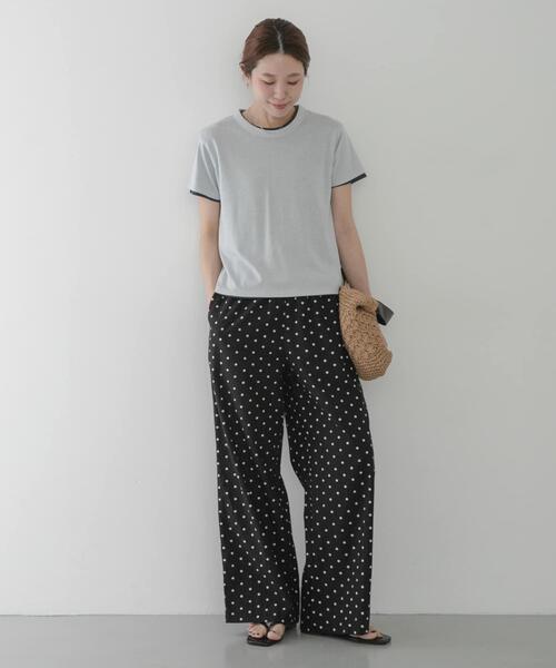 URBAN RESEARCH Sonny Label(アーバンリサーチサニーレーベル)の「『WEB限定』ドットプリントイージーパンツ(その他パンツ・レディース・ドット・36/38)」の5枚目の写真