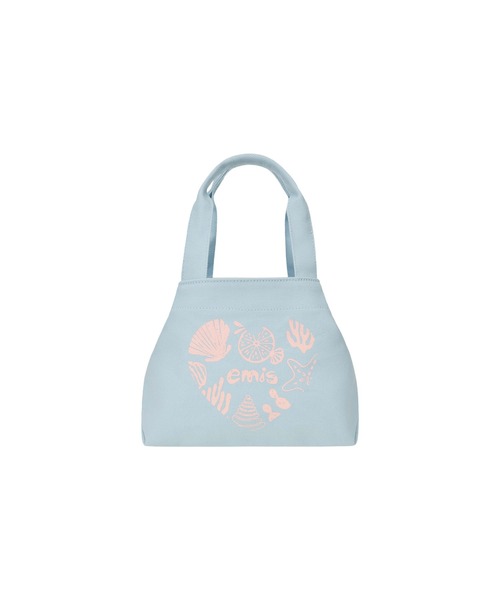 EMIS(イミス)の「HEART COASTAL MINI TOTE BAG(トートバッグ・レディース・ブラック/ライトブルー/アイボリー/レッド・FREE)」の3枚目の写真