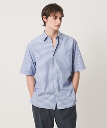 UNITED ARROWS | シルキーポプリン ワンピースレギュラーカラー ショートスリーブ シャツ(シャツ/ブラウス)