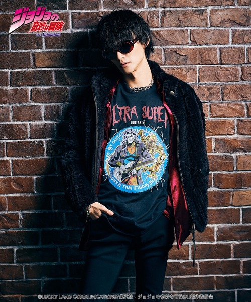 glamb(グラム)の「Akira Otoishi’s Stand Cutsew(Tシャツ/カットソー・メンズ・ホワイト/ブラック・S/M/L/XL)」の8枚目の写真