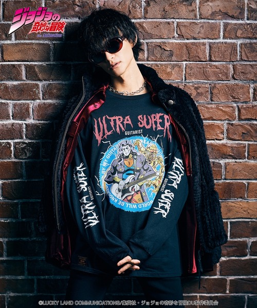 glamb(グラム)の「Akira Otoishi’s Stand Cutsew(Tシャツ/カットソー・メンズ・ホワイト/ブラック・S/M/L/XL)」の9枚目の写真