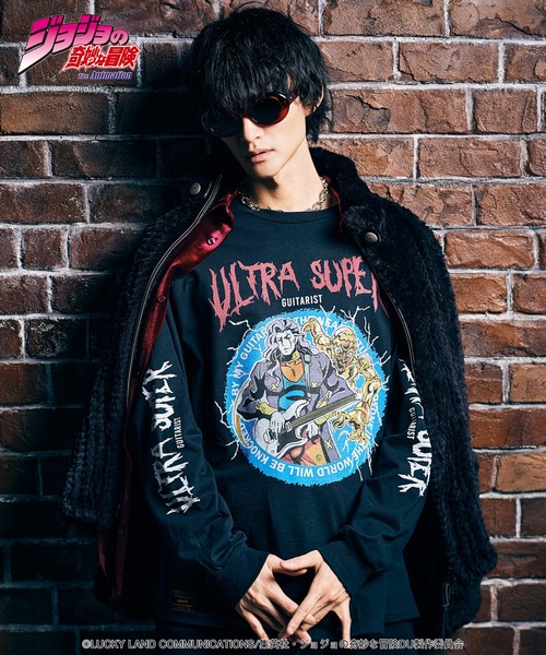 glamb(グラム)の「Akira Otoishi’s Stand Cutsew(Tシャツ/カットソー・メンズ・ホワイト/ブラック・S/M/L/XL)」の12枚目の写真