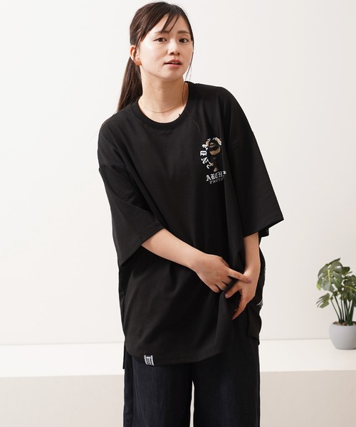 1111clothing(ワンフォークロージング)の「【2ND ARCHIVE】CAPベア オーバーサイズ リフレクター 半袖Tシャツ / ビッグシルエット / ユニセックス(Tシャツ/カットソー・メンズ・ホワイト/ブラック/カーキ・FREE)」の13枚目の写真