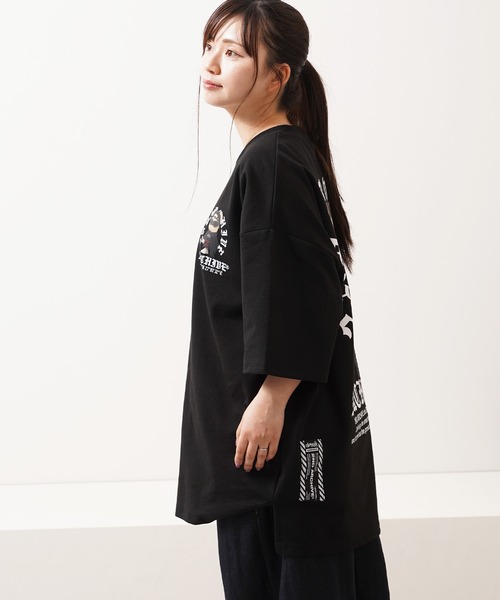 1111clothing(ワンフォークロージング)の「【2ND ARCHIVE】CAPベア オーバーサイズ リフレクター 半袖Tシャツ / ビッグシルエット / ユニセックス(Tシャツ/カットソー・メンズ・ホワイト/ブラック/カーキ・FREE)」の15枚目の写真