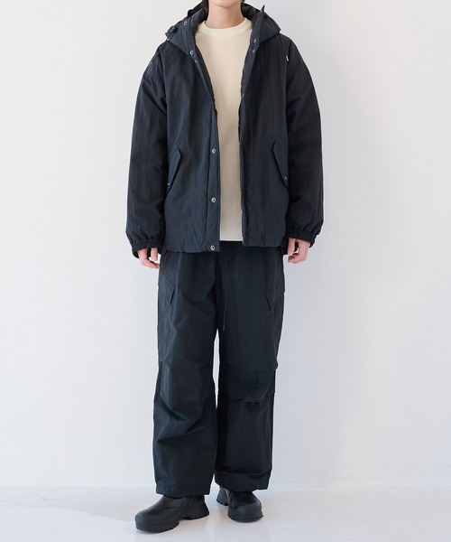 markaware(マーカウェア)の「【MARKAWARE/マーカウェア】別注 OVER PANTS(カーゴパンツ・メンズ・ダークグレー/ブラック・2/1)」の4枚目の写真