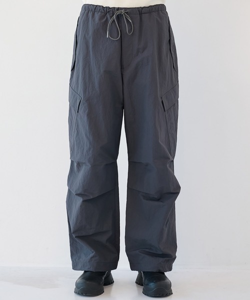 markaware(マーカウェア)の「【MARKAWARE/マーカウェア】別注 OVER PANTS(カーゴパンツ・メンズ・ダークグレー/ブラック・2/1)」の10枚目の写真
