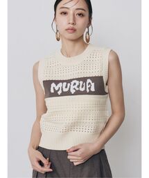 MURUA | クロシェロゴニットタンク(タンクトップ)