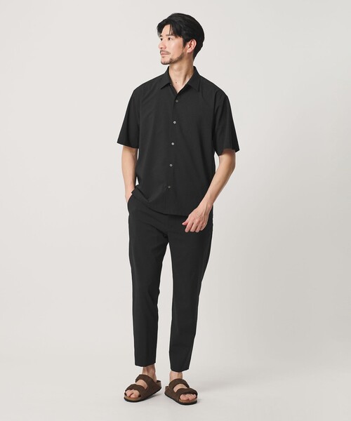BEAUTY&YOUTH UNITED ARROWS（ビューティーアンドユースユナイテッドアローズ）の「【WEB限定 WARDROBE SMART】サマーファンクション シャツ【吸水速乾】（シャツ/ブラウス・メンズ・ブラック/ダークグレー/オリーブ・S/M/L/XL）」の6枚目の写真