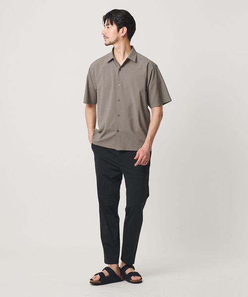 BEAUTY&YOUTH UNITED ARROWS（ビューティーアンドユースユナイテッドアローズ）の「【WEB限定 WARDROBE SMART】サマーファンクション シャツ【吸水速乾】（シャツ/ブラウス・メンズ・ブラック/ダークグレー/オリーブ・S/M/L/XL）」の11枚目の写真