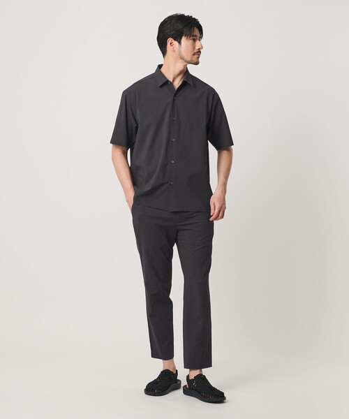BEAUTY&YOUTH UNITED ARROWS（ビューティーアンドユースユナイテッドアローズ）の「【WEB限定 WARDROBE SMART】サマーファンクション シャツ【吸水速乾】（シャツ/ブラウス・メンズ・ブラック/ダークグレー/オリーブ・S/M/L/XL）」の12枚目の写真