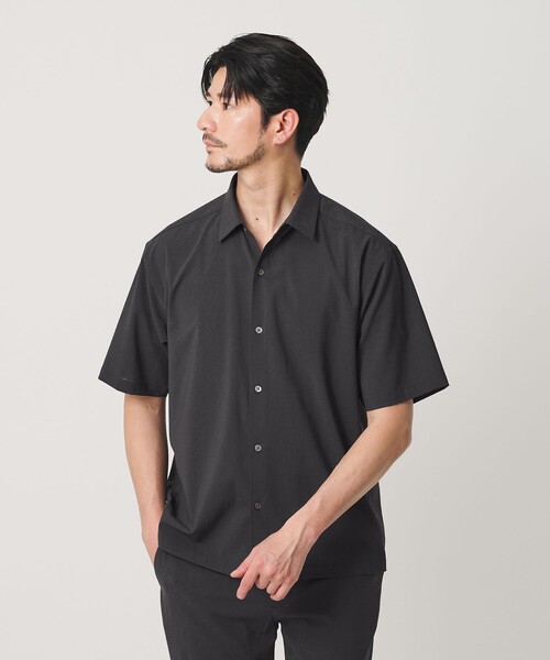 BEAUTY&YOUTH UNITED ARROWS（ビューティーアンドユースユナイテッドアローズ）の「【WEB限定 WARDROBE SMART】サマーファンクション シャツ【吸水速乾】（シャツ/ブラウス・メンズ・ブラック/ダークグレー/オリーブ・S/M/L/XL）」の13枚目の写真