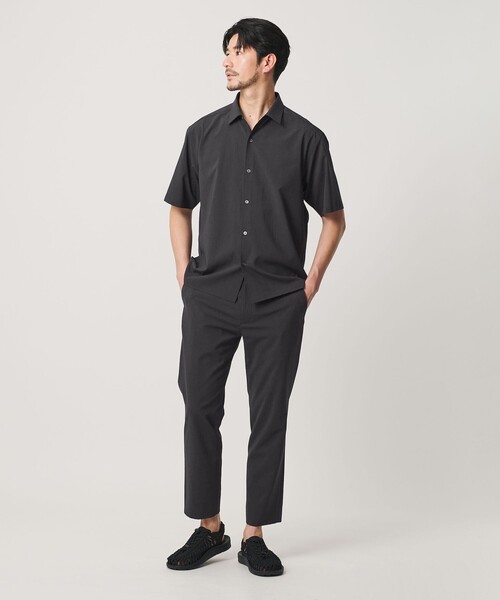 BEAUTY&YOUTH UNITED ARROWS（ビューティーアンドユースユナイテッドアローズ）の「【WEB限定 WARDROBE SMART】サマーファンクション シャツ【吸水速乾】（シャツ/ブラウス・メンズ・ブラック/ダークグレー/オリーブ・S/M/L/XL）」の15枚目の写真