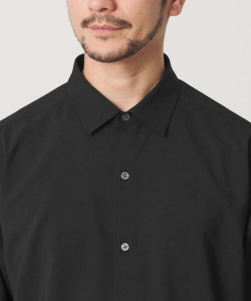 BEAUTY&YOUTH UNITED ARROWS（ビューティーアンドユースユナイテッドアローズ）の「【WEB限定 WARDROBE SMART】サマーファンクション シャツ【吸水速乾】（シャツ/ブラウス・メンズ・ブラック/ダークグレー/オリーブ・S/M/L/XL）」の19枚目の写真